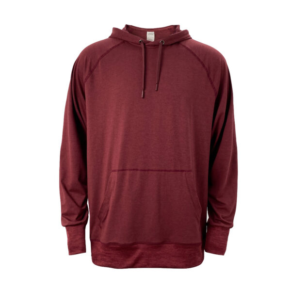 Blank Maroon Hoodie