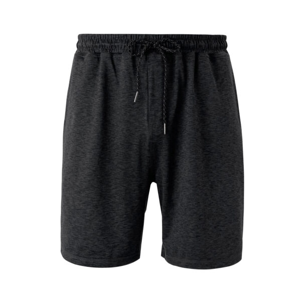 Black modern active lifestyle shorts