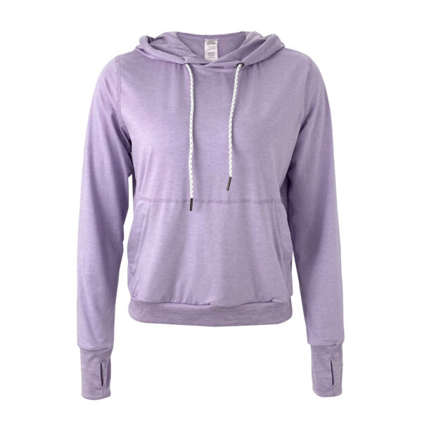 Blank Lilac Hoodie